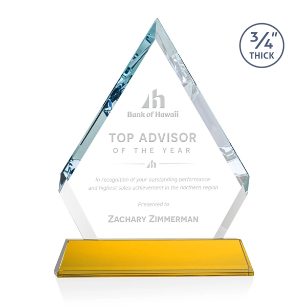 The sparkling Apex award features a 0... from ASI 84592 St Regis Group / St Regis