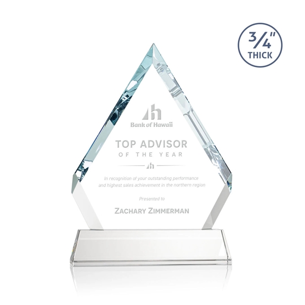 The sparkling Apex award features a 0... from ASI 84592 St Regis Group / St Regis