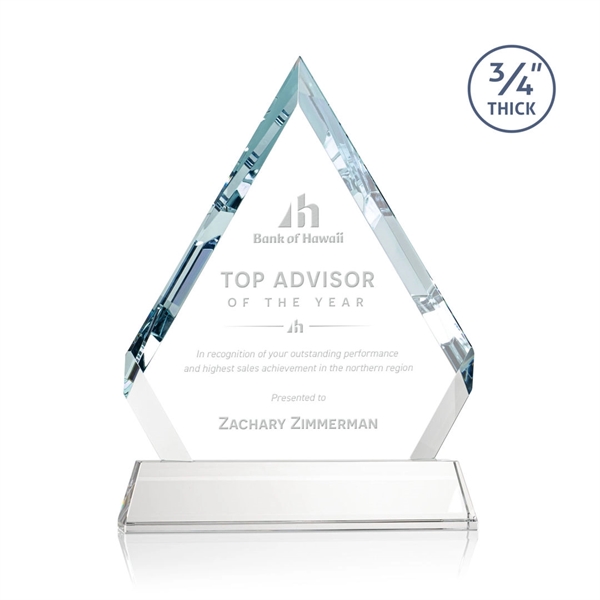 The sparkling Apex award features a 0... from ASI 84592 St Regis Group / St Regis