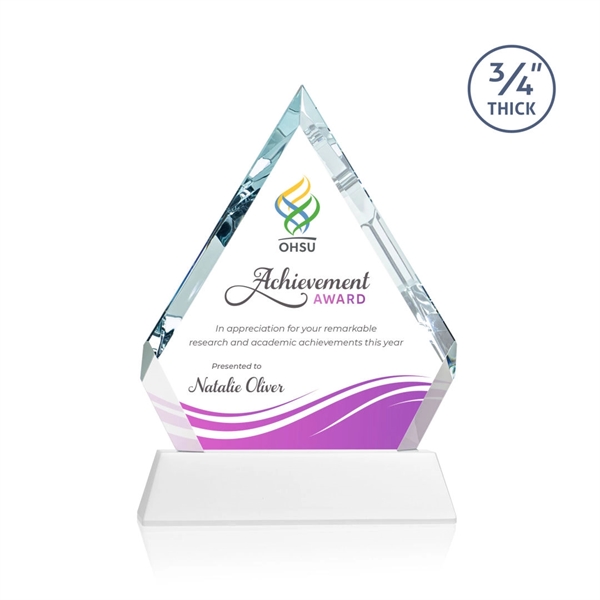 The sparkling Apex VividPrint™ award features a 0... from ASI 84592 St Regis Group / St Regis