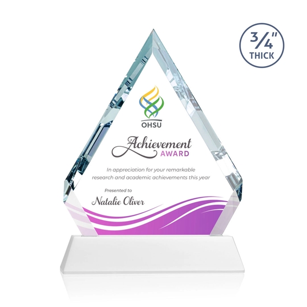 The sparkling Apex VividPrint™ award features a 0... from ASI 84592 St Regis Group / St Regis