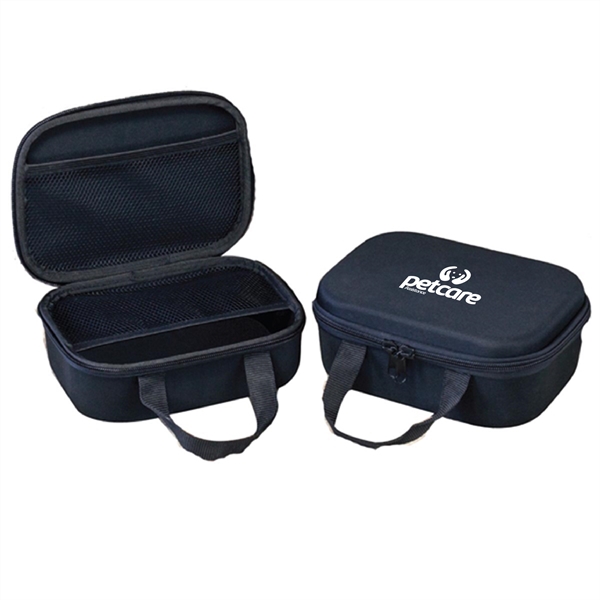 Rectangle shaped portable hard sided EVA storage case with mesh inner... from ASI 99030 Zipline / Zipline®