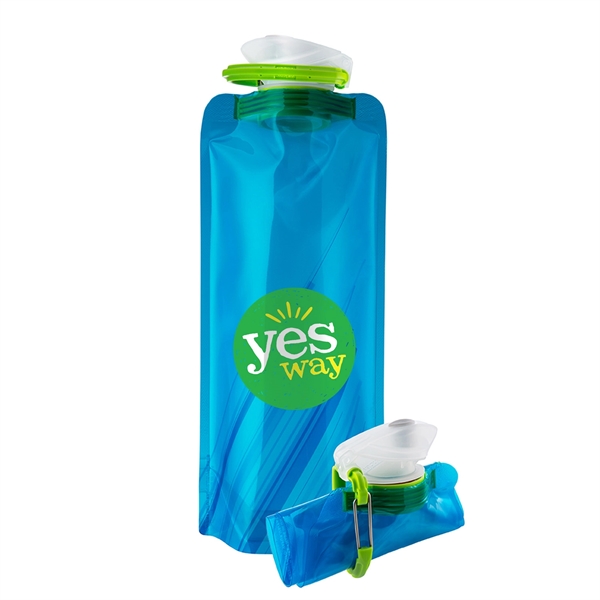 The 1 Liter Vapur Element Series is a foldable hydration bottle.... from ASI 46170 Compass Industries Inc