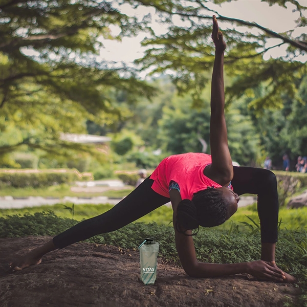 The 1 Liter Vapur Element Series is a foldable hydration bottle.... from ASI 46170 Compass Industries Inc