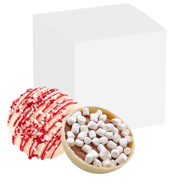 Mega white chocolate peppermint bomb gift box.  Our bombs are... from ASI 71685 Midnite Snax®