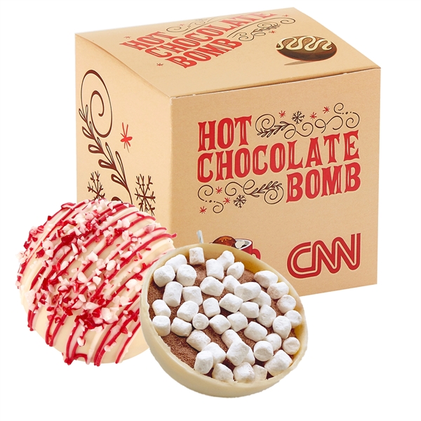 Mega white chocolate peppermint bomb gift box.  Our bombs are... from ASI 71685 Midnite Snax®