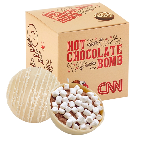 Mega white chocolate crystal bomb gift box.  Our bombs are... from ASI 71685 Midnite Snax®