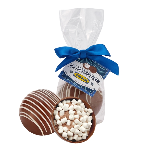 Mega milk chocolate bomb mug stuffer. Milk chocolate shell filled w/... from ASI 71685 Midnite Snax®