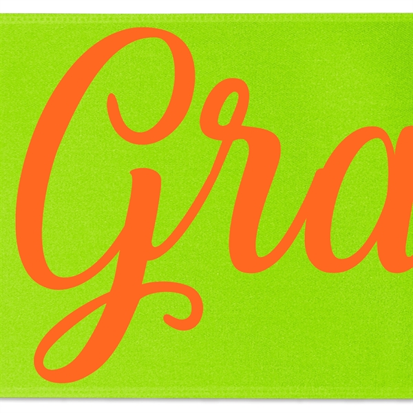 Badge Satin Ribbon.... from ASI 37940 Bag Makers Inc