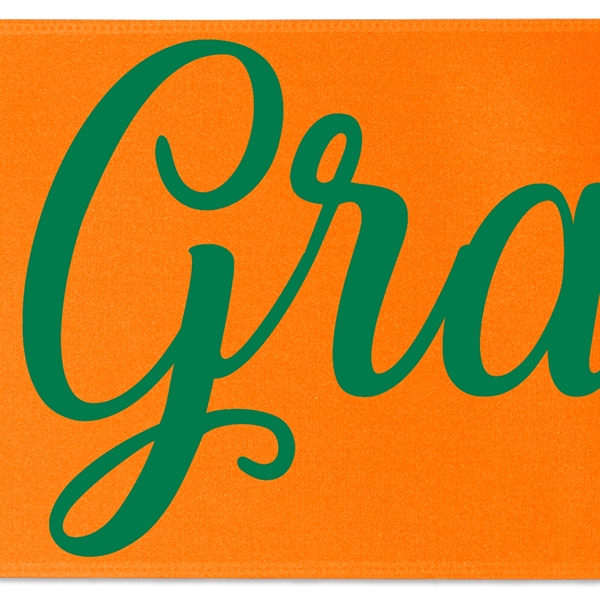 Badge Satin Ribbon.... from ASI 37940 Bag Makers Inc