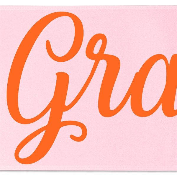 Badge Satin Ribbon.... from ASI 37940 Bag Makers Inc