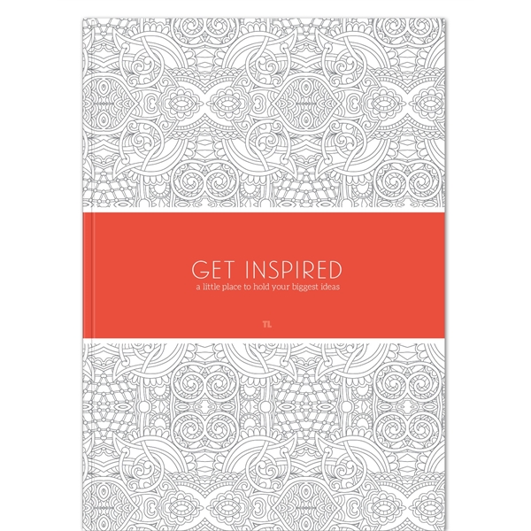 7" x 10" Creative Spark, 30 coloring sheets of Organic or... from ASI 91340 Journalbooks/Timeplanner Calendars