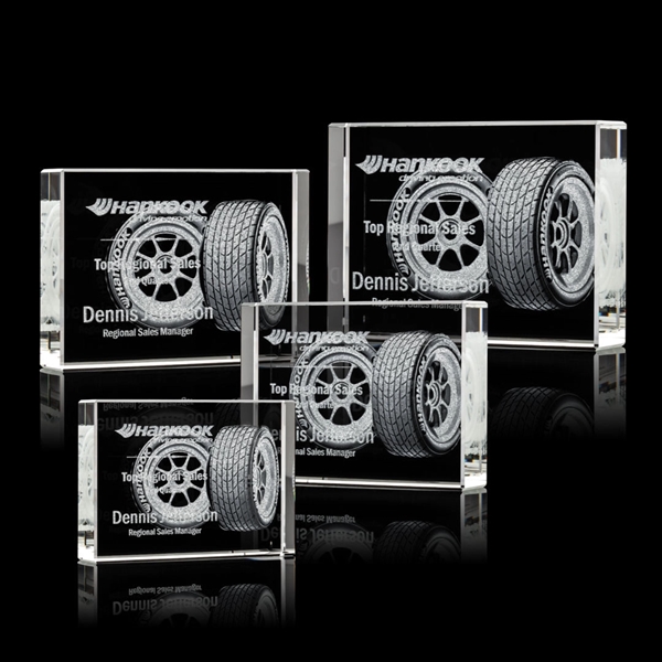 The spectacular York Award features an exceptionally thick, freestanding, clear cut... from ASI 84592 St Regis Group / St Regis