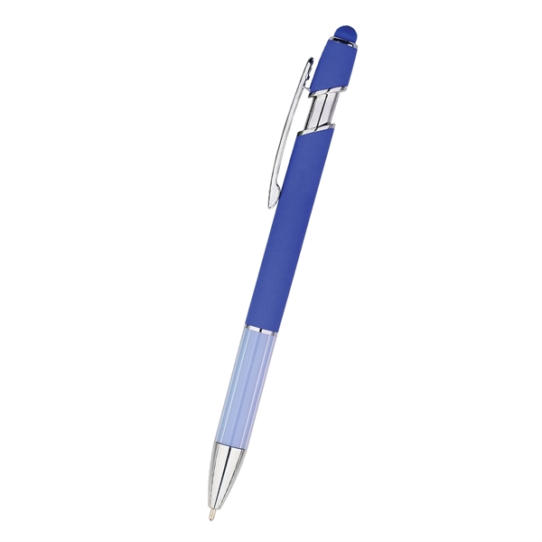 Plunger-action Nolan stylus pen for writing down reminders, notes, and jotting... from ASI 61125 Hit Promotional Products / Hit®