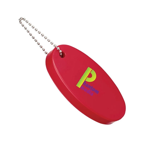 PU foam keychain with 1 color 1 location silkscreen imprint and... from ASI 37218 Athena Promo (tm)