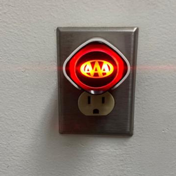 Multi-Color LED Nightlight with Dual USB Charging Ports... from ASI 31570 Advantage Industries