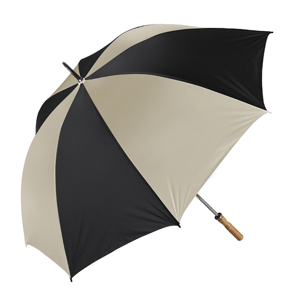 Golf umbrella with 60" arc, steel shaft, double ribbed construction, windproof... from ASI 76730 Peerless Umbrella Co Inc