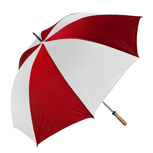 Golf umbrella with 60" arc, steel shaft, double ribbed construction, windproof... from ASI 76730 Peerless Umbrella Co Inc