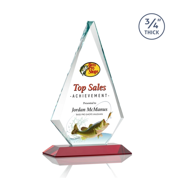 Starfire triangle top award on a base.... from ASI 84592 St Regis Group / St Regis