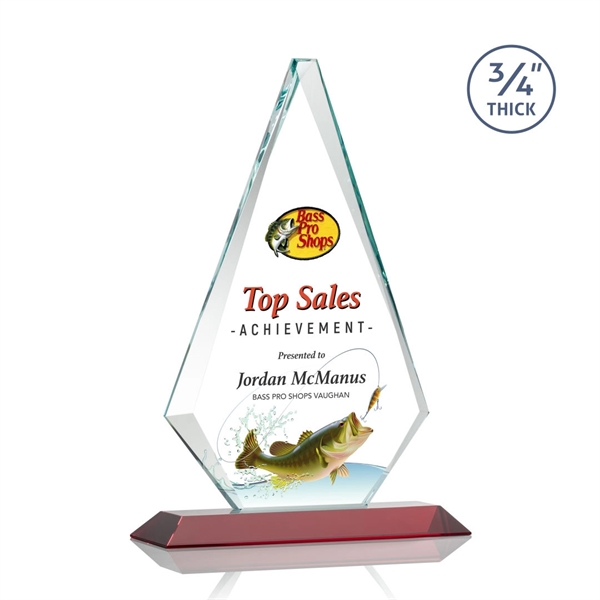 Starfire triangle top award on a base.... from ASI 84592 St Regis Group / St Regis