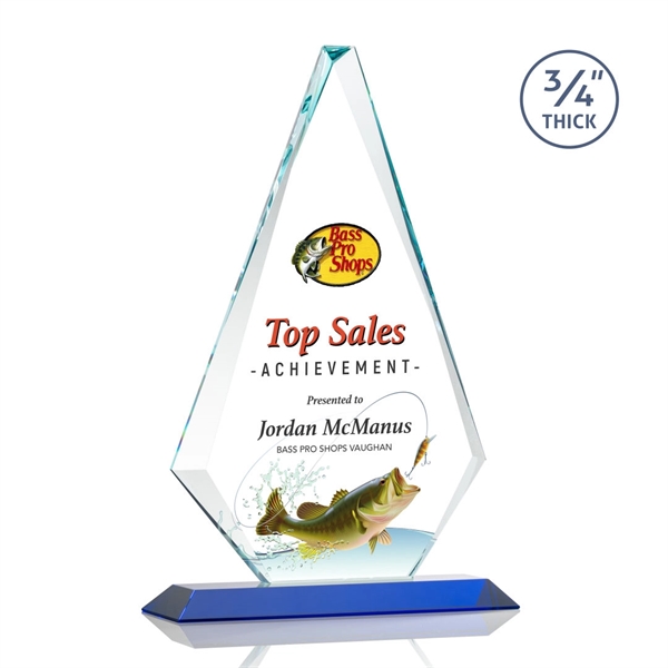 Starfire triangle top award on a base.... from ASI 84592 St Regis Group / St Regis