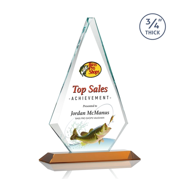 Starfire triangle top award on a base.... from ASI 84592 St Regis Group / St Regis