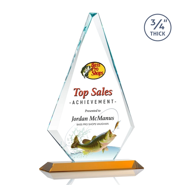 Starfire triangle top award on a base.... from ASI 84592 St Regis Group / St Regis