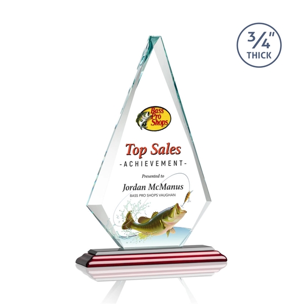 Starfire triangle top award on a base.... from ASI 84592 St Regis Group / St Regis