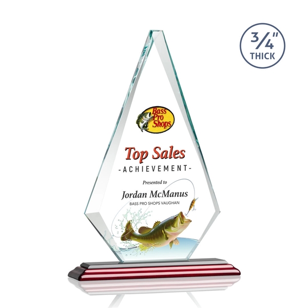 Starfire triangle top award on a base.... from ASI 84592 St Regis Group / St Regis