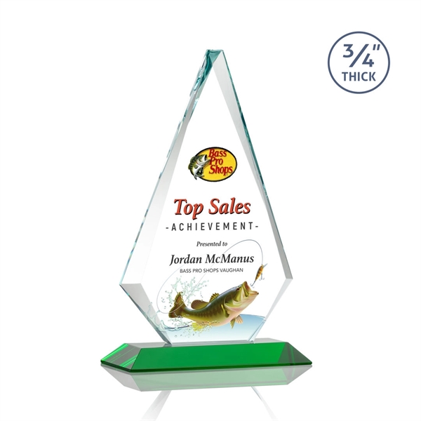 Starfire triangle top award on a base.... from ASI 84592 St Regis Group / St Regis