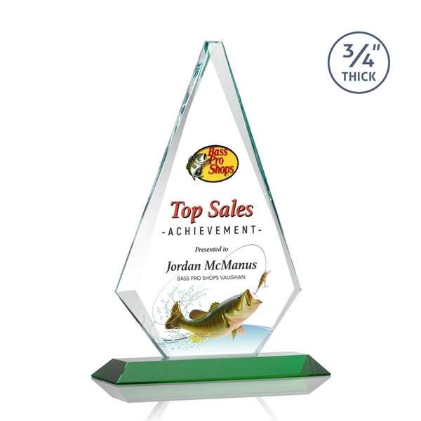 Starfire triangle top award on a base.... from ASI 84592 St Regis Group / St Regis