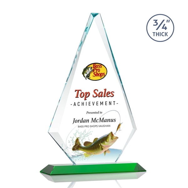 Starfire triangle top award on a base.... from ASI 84592 St Regis Group / St Regis