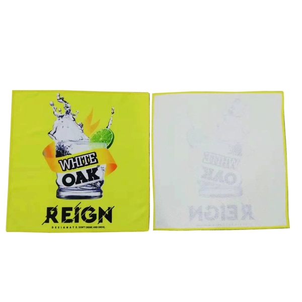 Polyester terry rally towel with digital printing in full colors on... from ASI 37218 Athena Promo (tm)