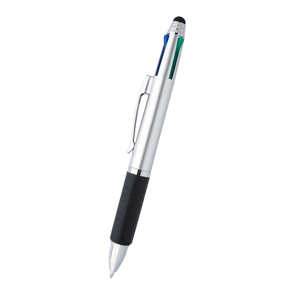 4 in 1 pen with stylus has 4 Ink colors and... from ASI 61125 Hit Promotional Products / Hit®
