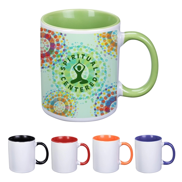 11 oz. mug with dye blast full-color imprint.... from ASI 61125 Hit Promotional Products / Hit®
