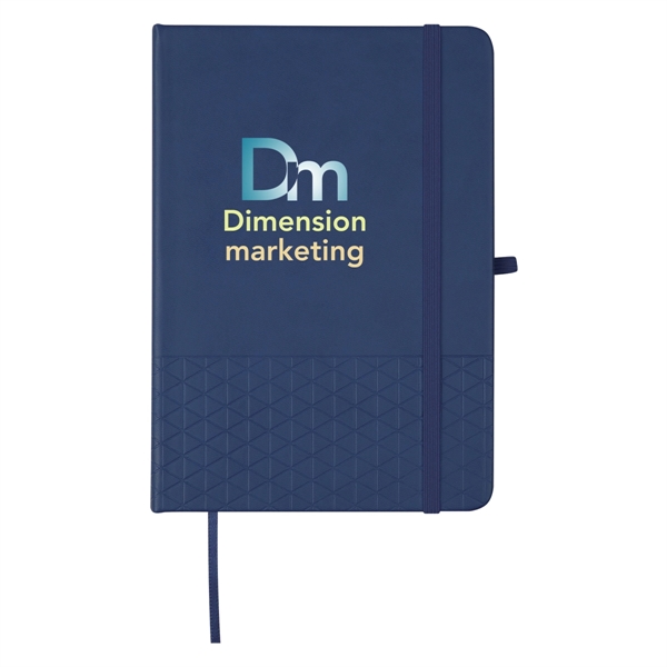 Journal with 70 lined pages, a pen loop, polypropylene cover, matching... from ASI 61125 Hit Promotional Products / Hit®