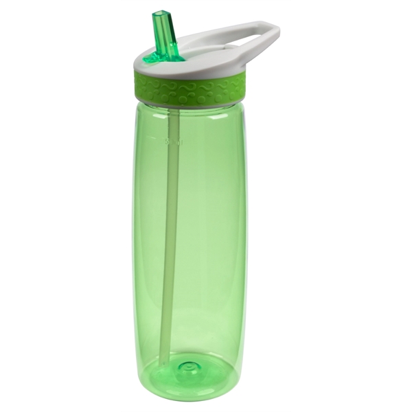 25 oz. capacity water bottle with single-wall construction, screw-on waves design... from ASI 99030 Zipline