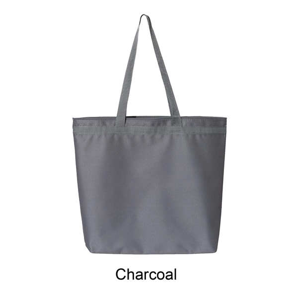 600 Denier Polyester tote bag with 28in. Handle. Made with 50%... from ASI 41511 Brainchild USA Inc / BrainChild Gift Club