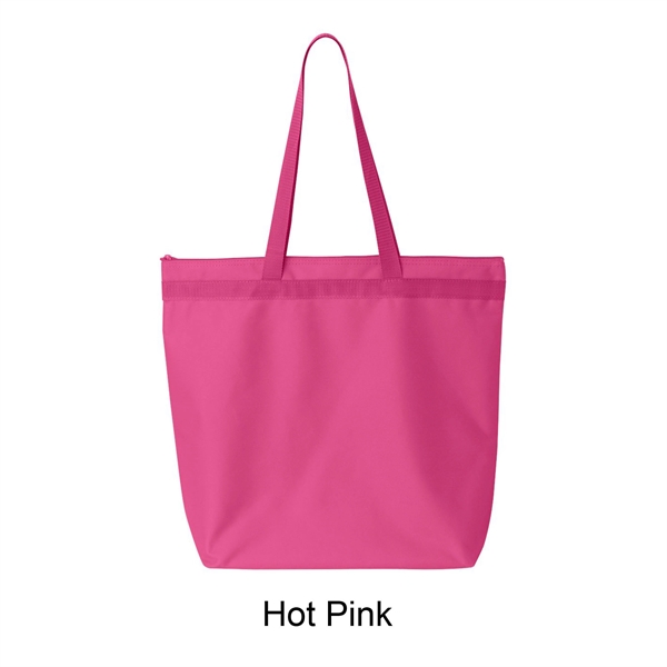 600 Denier Polyester tote bag with 28in. Handle. Made with 50%... from ASI 41511 Brainchild USA Inc / BrainChild Gift Club
