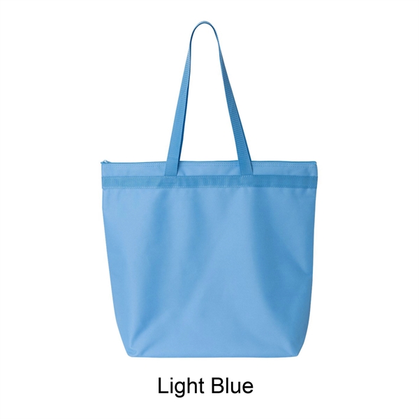 600 Denier Polyester tote bag with 28in. Handle. Made with 50%... from ASI 41511 Brainchild USA Inc / BrainChild Gift Club