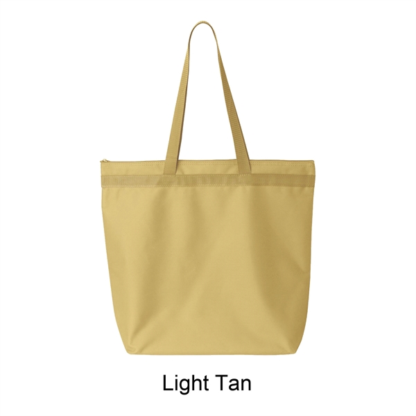600 Denier Polyester tote bag with 28in. Handle. Made with 50%... from ASI 41511 Brainchild USA Inc / BrainChild Gift Club