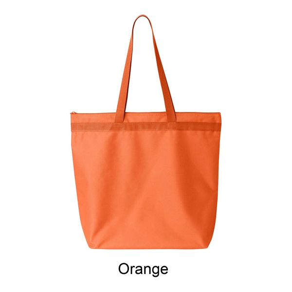 600 Denier Polyester tote bag with 28in. Handle. Made with 50%... from ASI 41511 Brainchild USA Inc / BrainChild Gift Club