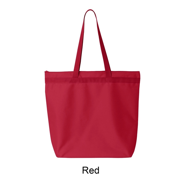 600 Denier Polyester tote bag with 28in. Handle. Made with 50%... from ASI 41511 Brainchild USA Inc / BrainChild Gift Club