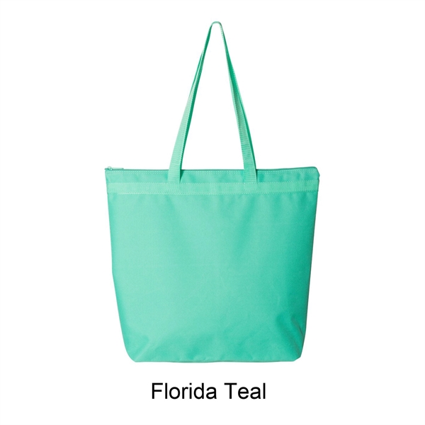 600 Denier Polyester tote bag with 28in. Handle. Made with 50%... from ASI 41511 Brainchild USA Inc / BrainChild Gift Club