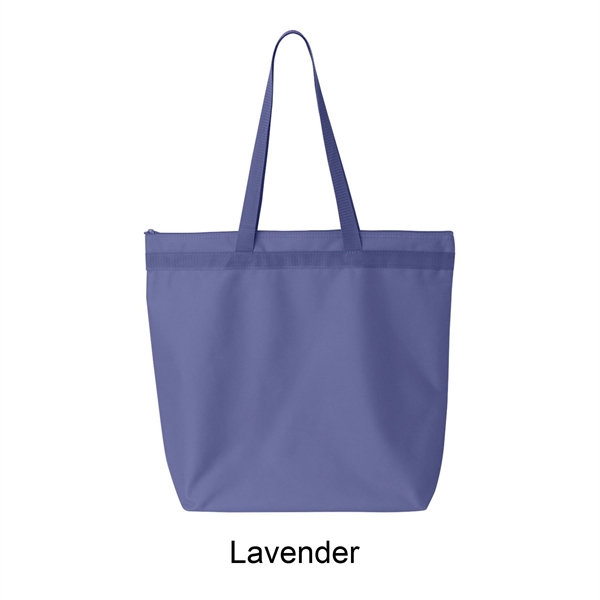 600 Denier Polyester tote bag with 28in. Handle. Made with 50%... from ASI 41511 Brainchild USA Inc / BrainChild Gift Club