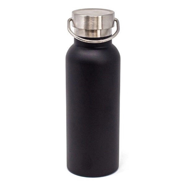 8.625" x 2.75" 17-ounce stainless steel insulated hot and cold bottle... from ASI 99030 Zipline