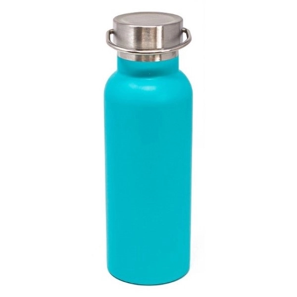 8.625" x 2.75" 17-ounce stainless steel insulated hot and cold bottle... from ASI 99030 Zipline
