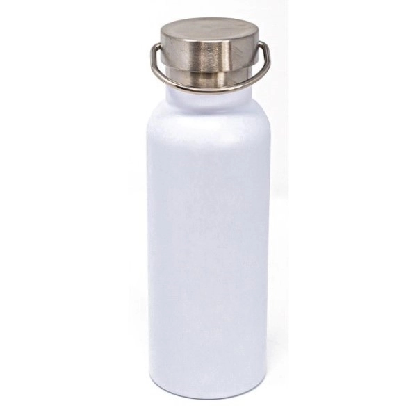 8.625" x 2.75" 17-ounce stainless steel insulated hot and cold bottle... from ASI 99030 Zipline