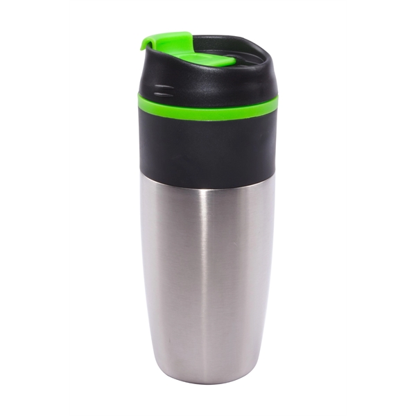 Stainless steel tumbler with double wall insulation.... from ASI 99030 Zipline / Zipline®