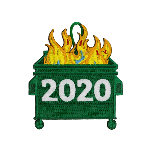 3" custom embroidered hanging holiday decorations in assorted colors and styles.... from ASI 52263 EMT / EMT EASY